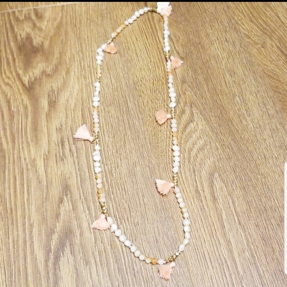 New Pink Bead Necklace